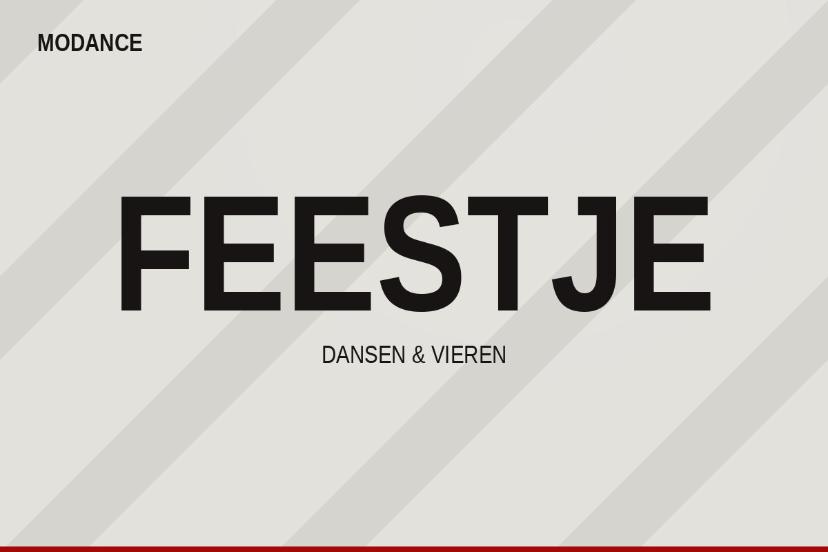 Kinderen dansen tijdens een feestje bij Modance